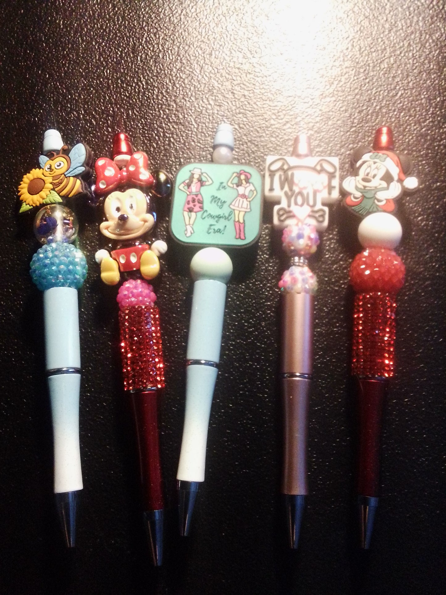 Beaded pens