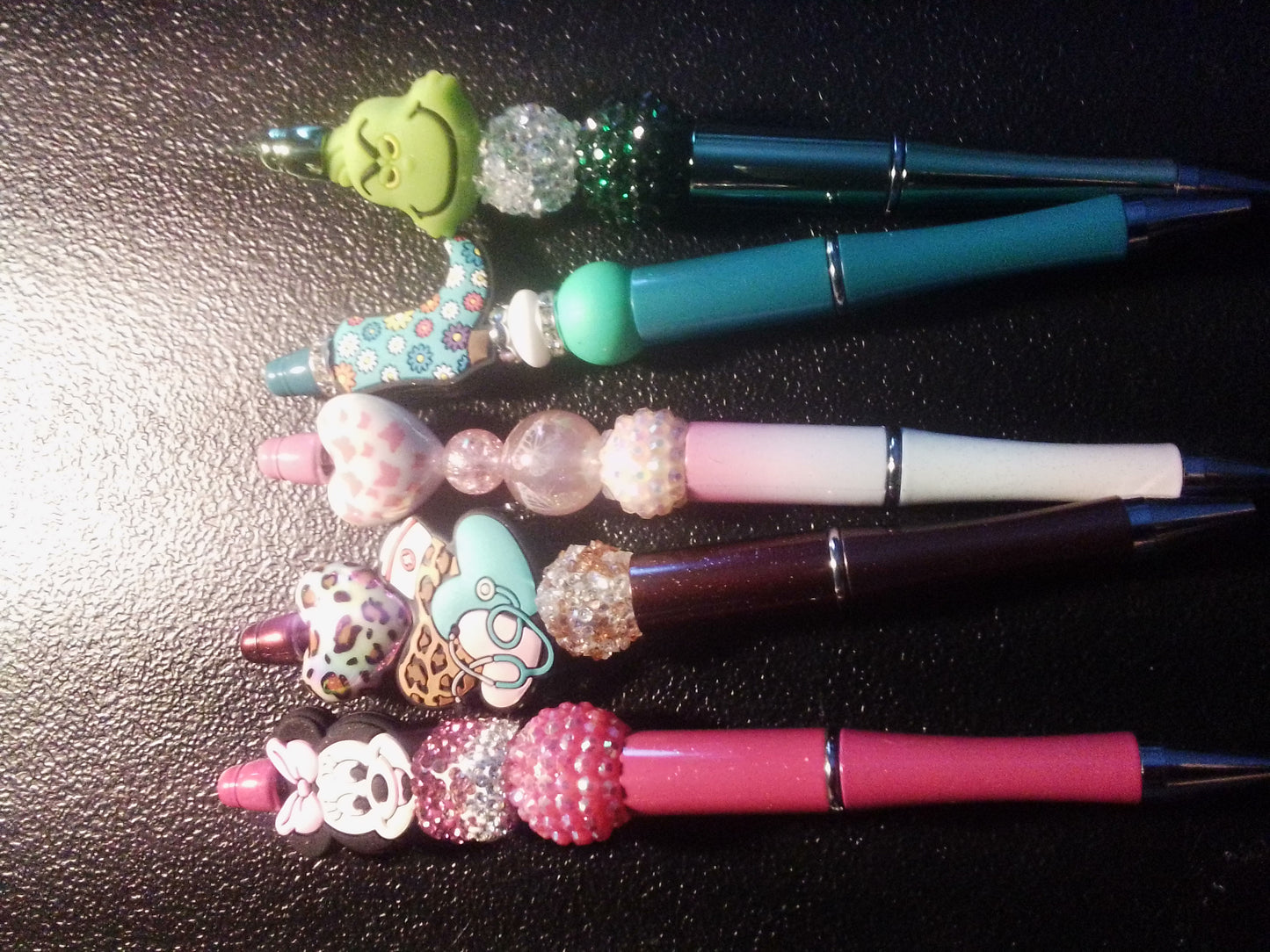 Beaded pens