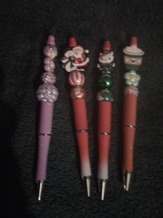 Beaded pens